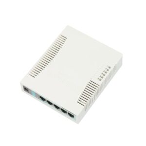 MIKROTIK RB260GS Switch Mikrotik 5 puertos Gigabit Ethernet y 1 SFP