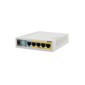 MIKROTIK RB260GSP (RB260GSP) Switch Mikrotik 5 puertos PoE (Pasivo) (1in/4out) Gigabit Ethernet y 1 SFP