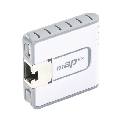 MIKROTIK RBMAPL-2ND (mAP lite) Mini Access Point 1 Puerto Fast Ethernet, Wi-Fi 2.4GHz 802.11b/g/n