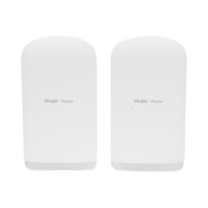 RUIJIE RG-EST350G Kit completo Punto a Punto Pre-Configurado hasta 1 Km listos para enlazar, administrable en la Nube, Banda 5Ghz AC WAVE2 MU-MIMO 2X2, Puertos 100/1000