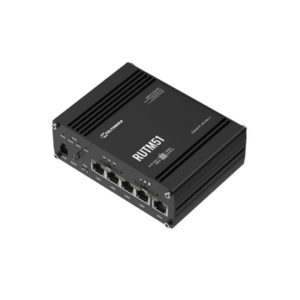 TELTONIKA RUTM51 ROUTER INDUSTRIAL 5G/LTE CAT12 / 5 PUERTOS GIGABIT / WI-FI DOBLE BANDA DOBLE SIM