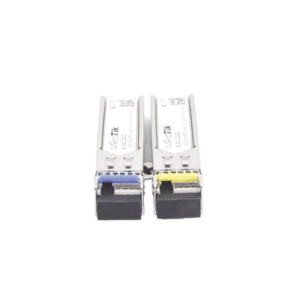 MIKROTIK S-3553LC20D Transceptores MiniGbic SFP 1.25G LC WDM para fibra Mono Modo 20 Kms