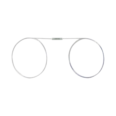 FIBERHOME SSC-A-1X2-1310-5/95-0-2.4X25-1M Splitter (Divisor Óptico) Desbalanceado tipo FBT, 1x2, 5/95 para fusión (sin conectores)