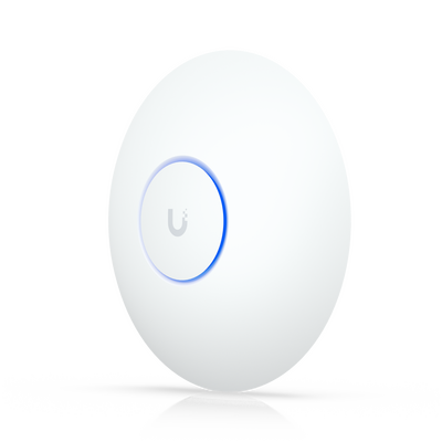 UBIQUITI U7-LR Punto de Acceso Wi-Fi 7 / 4.3 Gbps / MU-MIMO 3x3 (5GHz) y 2x2 (2.4GHz) / Montaje en Techo y Pared/ hasta 300 dispositivos / Uplink 2.5 GbE / PoE af