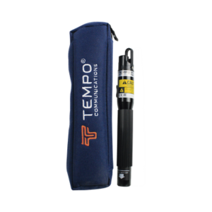TEMPO 180XL Localizador Visual de Fallos (VFL) para fibra óptica con entrada universal de 2.5 mm, hasta 7 Km de distancia