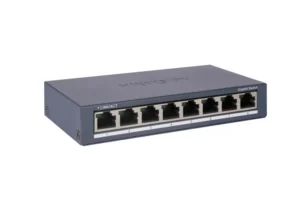HIKVISION DS3E0508O Switch Gigabit No Administrable de Escritorio de 8 Puertos 10