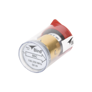 BIRD TECHNOLOGIES 50C Elemento de 50 Watt en linea 7/8" para Wattmetro BIRD 43 en Rango de Frecuencia de 100 a 250 MHz.