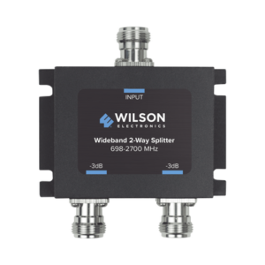 WILSONPRO / WEBOOST 859-957 Divisor de potencia (Splitter) de dos vías para 700-2700 MHz.