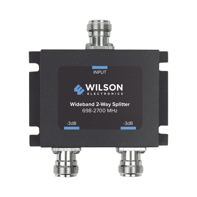 WILSONPRO / WEBOOST 859-957 Divisor de potencia (Splitter) de dos vías para 700-2700 MHz.