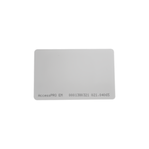 ACCESSPRO ACCESS-ISO-CARD Tarjeta Proximidad Delgada 125 Khz (tipo EM) / Imprimible