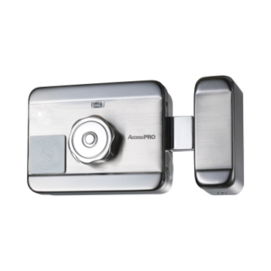 ACCESSPRO ACCESSRIMMOTOR Cerradura Eléctrica Motorizada / Con Lector de Tarjetas de Proximidad (EM 125Khz)