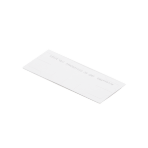 ACCESSPRO ACCESSTAGV2 UHF TAG Adherible Tipo Etiqueta / EPC GEN 2 / Se Adhiere al Cristal del Vehículo / Compatible con Lectoras de Largo Alcance PRO12RF y PRO6RF