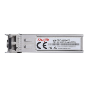 RUIJIE NIS-GE-SFP-550M-MM850 Transceptor Industrial Mini-Gbic SFP 1GB Multimodo LC Duplex hasta 550 m