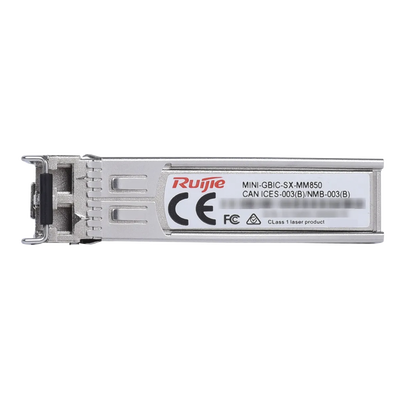 RUIJIE NIS-GE-SFP-550M-MM850 Transceptor Industrial Mini-Gbic SFP 1GB Multimodo LC Duplex hasta 550 m
