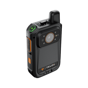 TELO SYSTEMS CP680 Bodycam IP67 4G LTE Android 12 / Con Funciones de Radio POC / Pantalla Táctil de 2" / Soporta llamadas Telefónicas y Mensajes SMS /Descarga de Vídeo automática con estación