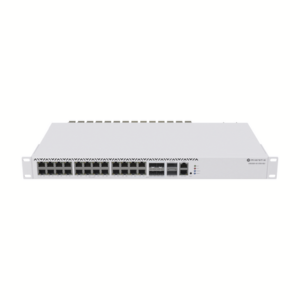 MIKROTIK CRS3264C+20G+2Q+RM Cloud Router Switch, Sistema Operativo Dual 20 Puertos Gigabit Ethernet, 2 Puertos QSFP+ y 4 Puertos 10G SFP+