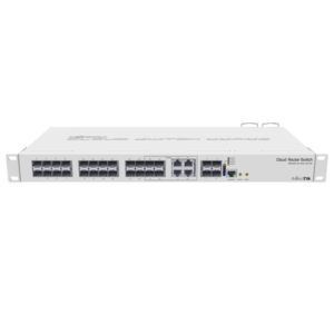 MIKROTIK CRS328-4C-20S-4S+RM (CRS328-4C-20S-4S+RM) Cloud Router Switch Administrable L3, 4 puertos combo TP/SFP, 20 Puertos SFP, 4 Puertos SFP+