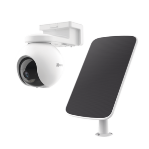 EZVIZ CSEB8/KIT Cámara de Batería Recargable (Sin Cables) / 4G Multicarrier / Incluye Panel Solar CS-CMT-SOLARPANEL-E conector Tipo C / Seguimiento Inteligente / Visión Nocturna a Color / Detección Humana / Exterior con Protección