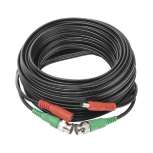 EPCOM POWERLINE DIY-10M-HD Cable Coaxial Armado con Conector BNC (Video) y Alimentación / Longitud de 10 mts / Optimizado para Cámaras 4K / Uso en Interior.