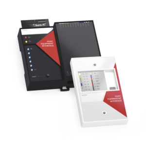 SURE-FI DS005HVAC(CO) Transmisor Inalámbrico MULTI-PUNTO / Conexión 1 a 8 / 8 Salidas / Soporta Control de Termostato HVAC / Atraviesa 1.6 KM Cualquier Construcción o Material / Más de 80 KM con Línea de Vista