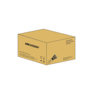HIKVISION DS1LN6OUSPE Bobina de Cable de 305 m (1000 ft) Cat 6 / 100% Cobre / Color Negro / Uso en Exterior / Cuerda de Rasgar