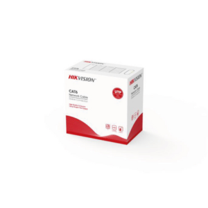 HIKVISION DS1LN6UEWPLUG BOBINA DE CABLE UTP / 305 MTS / CAT 6 / CM / COLOR BLANCO / PLUG EN UN EXTREMO