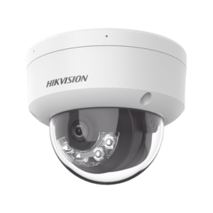 HIKVISION DS-2CD1123G2-LIU Domo IP 2 Megapixel /Lente 2.8 mm/ /Acusense/ Dual Light/ Micrófono Integrado / 30 mts IR EXIR / Exterior IP66 / H.265 / PoE / ONVIF
