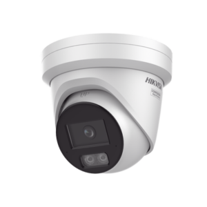 HIKVISION DS-2CD2347G3-LI2UY [Dual Light + ColorVu 3.0 + HikAI] Turret IP 4 Megapixel / Lente 2.8 mm / 30 mts IR + Luz Blanca / 2 Microfonos Integrados / Exterior IP67 / WDR 130 dB / ACUSENSE 3.0 / Metal / NEMA 4X / ACUSEARCH