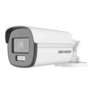 HIKVISION DS-2CE12DF0T-LFS Bala TURBOHD 2MP (1920 x 1080) / Lente 2.8 mm / Imagen a Color 24/7 / Luz Blanca 40m / Exterior IP67 / dWDR / 4 Tecnologías