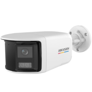 HIKVISION DS-2CE12KF3TP-DLS [ColorVu] Bala fija de doble lente 3K (5 Megapixel) / Micrófono Integrado / Lente 2.8 mm / Imagen a Color 24/7 / 40 mts Luz Blanca / Exterior IP67