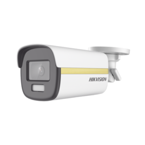 HIKVISION DS-2CE12UF3T-E Bala TURBOHD 4K/ Imagen a color 24/7 / Lente 2.8 mm / METAL / Luz Blanca 40 mts / Exterior IP67 / WDR 130 dB