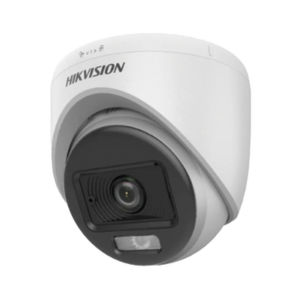 HIKVISION DS-2CE70DF0T-LPFS Turret de 2 MP / HIBRIDA B/N - Color VU / IR 20 MTS / Lente 2.8 mm / Luz Blanca 20 mts