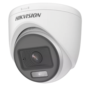 HIKVISION DS-2CE70KF0T-PFS Turret TurboHD / Colorvu 3k / Lente De 2.8 mm / Luz Blanca Hasta 20 mtr / Audio Por Coaxitron / Microfono Incorporado / 4 Tecnologías (TVI / AHD / CVI / CVBS)