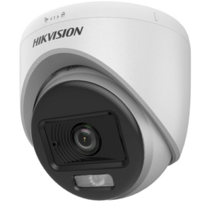 HIKVISION DS2CE70KF0TLPFS Domo TURBOHD 3K HIBRIDA B/N - Color VU / IR 20 MTS / Lente 2.8 mm / Luz Blanca 20 mts / Exterior IP67 / Microfono Interconstruido / dWDR / Plastica