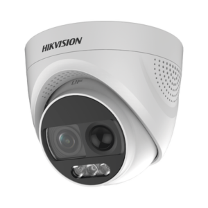 HIKVISION DS-2CE72DFT-PIRXOF28 Domo TURBOHD 2 Megapixel (1080p) / Imagen a color 24/7 / Lente 2.8 mm / Luz Blanca 20 mts / Exterior IP67 / WDR 130dB / Sensor PIR / Salida de alarma