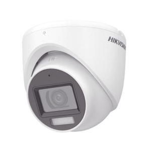 HIKVISION DS-2CE76K0T-LMFS Domo TURBOHD 3K HIBRIDA B/N - Color VU / IR 20 MTS / Lente 2.8 mm / Luz Blanca 20 mts / Exterior IP67 / Microfono Interconstruido / dWDR / Metálica