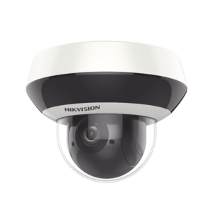 HIKVISION DS-2DE2A404IW-DE3(C0)(S6)(C) Mini Domo PTZ IP 4 Megapixel / 4X Zoom / H.265+ / 20 mts IR EXIR / WDR / PoE / IK10 /Exterior IP66 / DarkFighter / Micrófono Integrado