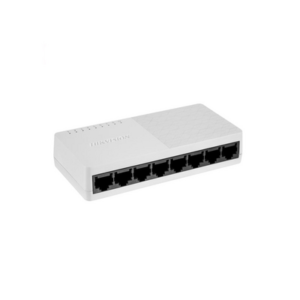 HIKVISION DS-3E0505D-O Switch Gigabit No Administrable de Escritorio con 5 puertos 10 / 100 / 1000 Mbps / Diseño Compacto y Estetico