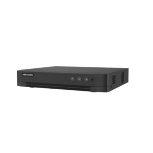 HIKVISION DS-7204HGHI-M1/T [Audio Bidireccional] DVR 4 Canales TurboHD + 1 Canal IP / 2 Megapixel (1080p) Lite / Acusense Lite (Evita Falsas Alarmas) / Audio por Coaxitron / 1 Bahia de Disco Duro / H.265+ / Salida de Vídeo Full HD
