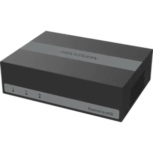 HIKVISION DS-E04HGHI-D(B) DVR 2 Megapixel (1080P) Lite / 4 Canales TURBOHD + 1 Canal IP / Disco Duro eSSD Incluido (960 GB) / H.265+ / ACUSENSE Lite / Diseño Ultra Compacto / Extra Silencioso / Audio por Coaxitrion