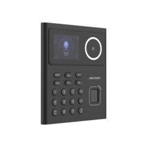 HIKVISION DS-K1T320M-FX Terminal de Reconocimiento Facial con lector MIFARE / Stand Alone / Hasta 1.5 mts en lectura / Soporta P2P Hik-Connect / 500 Rostros / 1.000 Huellas / 1.000 Tarjetas / PIN / ISAPI-ISUP 5.0