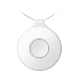 HIKVISION DS-PDEBP1-EG2-WB (AX PRO) Botón de Pánico Inalámbrico Portátil / IP54 / Indicador LED