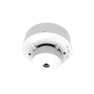 HIKVISION DS-PDSMK-4BAR Detector de Humo Fotoeléctrico No Direccionable de 4 Hilos / Soporta Funcionalidad Autónoma