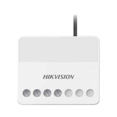 HIKVISION DS-PM1-O1H-WB (AX PRO) Interruptor Inalámbrico / 1 Salida de Relevador de 100 a 240 VCA (Max. 13A)