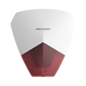 HIKVISION DS-PS1-R Sirena Estrobo Cableada Hikvision / Ideal para cualquier Panel de Alarma / Roja