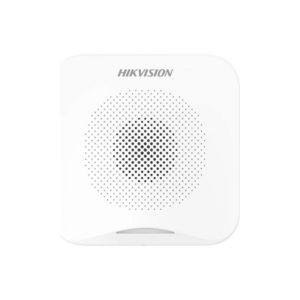HIKVISION DSPS201WB/RED (AX HOME) Sirena Inalámbrica Interior / Alerta Ajustable entre 80 a 95dB / Roja