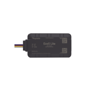 RUPTELA ECO5LITE Rastreador Vehicular 2G/4G / BLE Integrado / Protección IP54 / Detección Avanzada de Jammer / Monitoreo Inteligente de Ignición y Seguridad