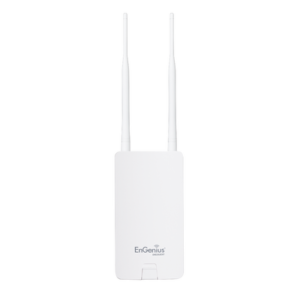ENGENIUS ENS202EXT Punto de Acceso "WiFi" en 2 GHz (2.412-2.472 GHz), Hasta 300 Mbps y 400 mW de Potencia, Modo Repetidor Universal para Expandir la Red WiFi