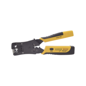 EPCOM POWERLINE EP376C Pinza 3 en 1: Pelacables/ Terminado/ Probador para UTP. Enchufe Modular de Prueba para RJ45/RJ11/RJ22.