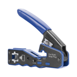 EPCOM POWERLINE EP670 Herramienta de Corte y Terminado de Plugs Pass Through RJ45, Acero al Carbón y Mango Ergonómico ABS + TPR.